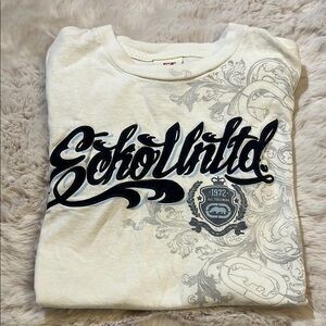 Ecko Unlimited White Graphic Kids Shirt